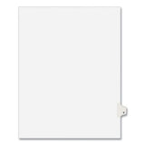 Avery® Preprinted Legal Exhibit Side Tab Index Dividers, Avery Style, 26-tab, V, 11 X 8.5, White, 25-pack, (1422) freeshipping - TVN Wholesale 