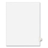 Avery® Preprinted Legal Exhibit Side Tab Index Dividers, Avery Style, 26-tab, X, 11 X 8.5, White, 25-pack, (1424) freeshipping - TVN Wholesale 