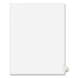 Avery® Preprinted Legal Exhibit Side Tab Index Dividers, Avery Style, 26-tab, Z, 11 X 8.5, White, 25-pack, (1426) freeshipping - TVN Wholesale 