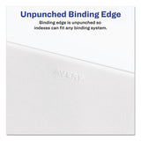 Avery® Preprinted Legal Exhibit Side Tab Index Dividers, Allstate Style, 26-tab, A To Z, 11 X 8.5, White, 1 Set, (1700) freeshipping - TVN Wholesale 
