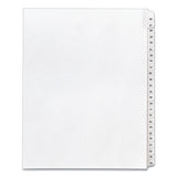 Avery® Preprinted Legal Exhibit Side Tab Index Dividers, Allstate Style, 25-tab, 26 To 50, 11 X 8.5, White, 1 Set, (1702) freeshipping - TVN Wholesale 