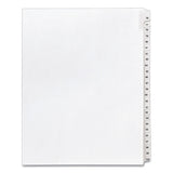 Avery® Preprinted Legal Exhibit Side Tab Index Dividers, Allstate Style, 25-tab, 76 To 100, 11 X 8.5, White, 1 Set, (1704) freeshipping - TVN Wholesale 