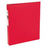 Avery® Economy Non-view Binder With Round Rings, 3 Rings, 2" Capacity, 11 X 8.5, Black, (3501) freeshipping - TVN Wholesale 