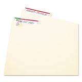 Avery® Printable 4" X 6" - Permanent File Folder Labels, 0.69 X 3.44, White, 7-sheet, 36 Sheets-pack, (5201) freeshipping - TVN Wholesale 
