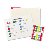 Avery® Printable Self-adhesive Removable Color-coding Labels, 0.75" Dia., Assorted Colors, 24-sheet, 42 Sheets-pack, (5472) freeshipping - TVN Wholesale 