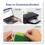 Avery® Big Tab Insertable One-pocket Plastic Dividers, 5-tab, 11.13 X 9.25, Assorted, 1 Set freeshipping - TVN Wholesale 