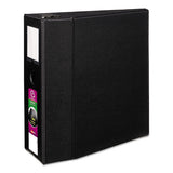 Avery® Durable Non-view Binder With Durahinge And Ezd Rings, 3 Rings, 5" Capacity, 11 X 8.5, Black, (7901) freeshipping - TVN Wholesale 