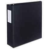 Avery® Durable Non-view Binder With Durahinge And Slant Rings, 3 Rings, 3" Capacity, 11 X 8.5, Black, (8728) freeshipping - TVN Wholesale 
