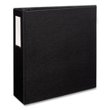 Avery® Durable Non-view Binder With Durahinge And Ezd Rings, 3 Rings, 4" Capacity, 11 X 8.5, Black, (8802) freeshipping - TVN Wholesale 