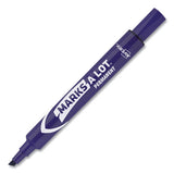 Avery® Marks A Lot Large Desk-style Permanent Marker, Broad Chisel Tip, Purple, Dozen (8884) freeshipping - TVN Wholesale 