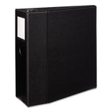 Avery® Durable Non-view Binder With Durahinge And Ezd Rings, 3 Rings, 5" Capacity, 11 X 8.5, Black, (8901) freeshipping - TVN Wholesale 