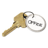 Avery® Key Tags With Split Ring, 1 1-4 Dia, White, 50-pack freeshipping - TVN Wholesale 