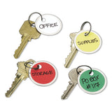 Avery® Key Tags With Split Ring, 1 1-4 Dia, White, 50-pack freeshipping - TVN Wholesale 