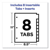 Avery® Insertable Big Tab Dividers, 8-tab, Letter freeshipping - TVN Wholesale 