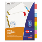 Avery® Insertable Big Tab Dividers, 8-tab, Letter, 24 Sets freeshipping - TVN Wholesale 