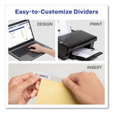 Avery® Insertable Standard Tab Dividers, 8-tab, Legal freeshipping - TVN Wholesale 