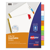 Avery® Insertable Big Tab Dividers, 5-tab, Letter freeshipping - TVN Wholesale 