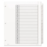 Avery® Customizable Toc Ready Index Black And White Dividers, 26-tab, Letter freeshipping - TVN Wholesale 