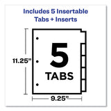 Avery® Insertable Big Tab Dividers, 5-tab, 11 1-8 X 9 1-4 freeshipping - TVN Wholesale 