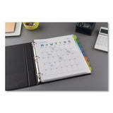 Avery® Insertable Style Edge Tab Plastic 1-pocket Dividers, 8-tab, 11.25 X 9.25, Translucent, 1 Set freeshipping - TVN Wholesale 