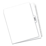 Avery® Preprinted Legal Exhibit Side Tab Index Dividers, Avery Style, 27-tab, A To Z, 11 X 8.5, White, 1 Set freeshipping - TVN Wholesale 