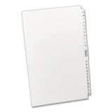 Avery® Preprinted Legal Exhibit Side Tab Index Dividers, Avery Style, 27-tab, A To Z, 14 X 8.5, White, 1 Set freeshipping - TVN Wholesale 