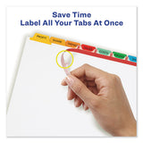 Avery® Print And Apply Index Maker Clear Label Dividers, 8 Color Tabs, Letter, 25 Sets freeshipping - TVN Wholesale 