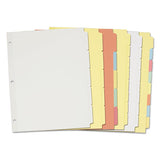 Avery® Write And Erase Plain-tab Paper Dividers, 5-tab, Letter, White, 36 Sets freeshipping - TVN Wholesale 