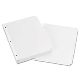 Avery® Write And Erase Plain-tab Paper Dividers, 8-tab, Letter, White, 24 Sets freeshipping - TVN Wholesale 