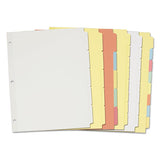 Avery® Write And Erase Plain-tab Paper Dividers, 5-tab, Letter, Multicolor, 36 Sets freeshipping - TVN Wholesale 