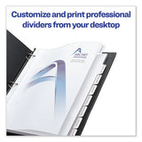 Avery® Customizable Print-on Dividers, 8-tab, Letter, 25 Sets freeshipping - TVN Wholesale 