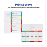 Avery® Customizable Toc Ready Index Multicolor Dividers, 1-5, Letter freeshipping - TVN Wholesale 