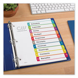 Avery® Customizable Toc Ready Index Multicolor Dividers, 1-10, Letter freeshipping - TVN Wholesale 