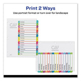Avery® Customizable Toc Ready Index Multicolor Dividers, 1-15, Letter freeshipping - TVN Wholesale 
