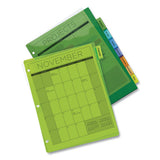 Avery® Insertable Big Tab Plastic Dividers, 8-tab, 11 X 8.5, Assorted, 1 Set freeshipping - TVN Wholesale 