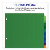 Avery® Insertable Big Tab Plastic Dividers, 8-tab, 11 X 8.5, Assorted, 1 Set freeshipping - TVN Wholesale 