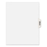 Avery® Preprinted Legal Exhibit Side Tab Index Dividers, Avery Style, 25-tab, Table Of Contents, 11 X 8.5, White, 25-pack freeshipping - TVN Wholesale 