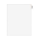 Avery® Avery-style Preprinted Legal Bottom Tab Divider, Exhibit E, Letter, White, 25-pk freeshipping - TVN Wholesale 