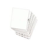 Avery® Avery-style Preprinted Legal Bottom Tab Divider, Exhibit F, Letter, White, 25-pk freeshipping - TVN Wholesale 