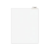 Avery® Avery-style Preprinted Legal Bottom Tab Divider, Exhibit F, Letter, White, 25-pk freeshipping - TVN Wholesale 