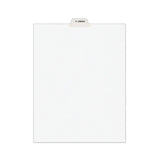 Avery® Avery-style Preprinted Legal Bottom Tab Divider, Exhibit H, Letter, White, 25-pk freeshipping - TVN Wholesale 