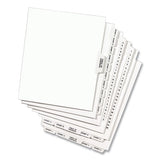 Avery® Avery-style Preprinted Legal Bottom Tab Divider, Exhibit K, Letter, White, 25-pk freeshipping - TVN Wholesale 