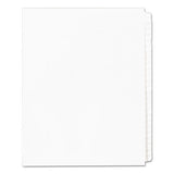 Avery® Blank Tab Legal Exhibit Index Divider Set, 25-tab, Letter, White, Set Of 25 freeshipping - TVN Wholesale 