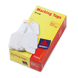 Avery® Medium-weight White Marking Tags, 2 3-4 X 1 11-16, 1,000-box freeshipping - TVN Wholesale 