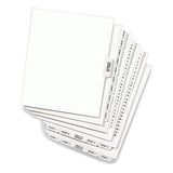 Avery® Avery-style Preprinted Legal Bottom Tab Dividers, Exhibit M, Letter, 25-pack freeshipping - TVN Wholesale 