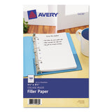 Avery® Mini Size Binder Filler Paper, 7-hole, 5.5 X 8.5, College Rule, 100-pack freeshipping - TVN Wholesale 