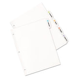 Avery® Big Tab Printable White Label Tab Dividers, 5-tab, Letter, 20 Per Pack freeshipping - TVN Wholesale 