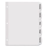 Avery® Big Tab Printable White Label Tab Dividers, 8-tab, Letter, 20 Per Pack freeshipping - TVN Wholesale 
