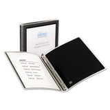 Avery® Flexi-view Binder With Round Rings, 3 Rings, 0.5" Capacity, 11 X 8.5, Black freeshipping - TVN Wholesale 