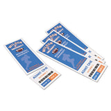 Avery® Printable Tickets W-tear-away Stubs, 97 Bright, 65lb, 8.5 X 11, White, 10 Tickets-sheet, 20 Sheets-pack freeshipping - TVN Wholesale 